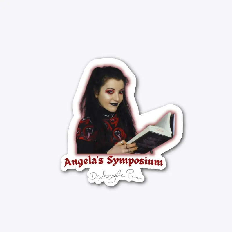 Angela's Symposium Merchandise